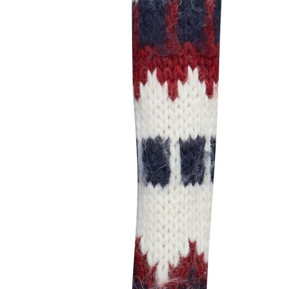 Saint Laurent Hedi Slimane virgin wool aztec long wrap scarf - Picture 2 of 6